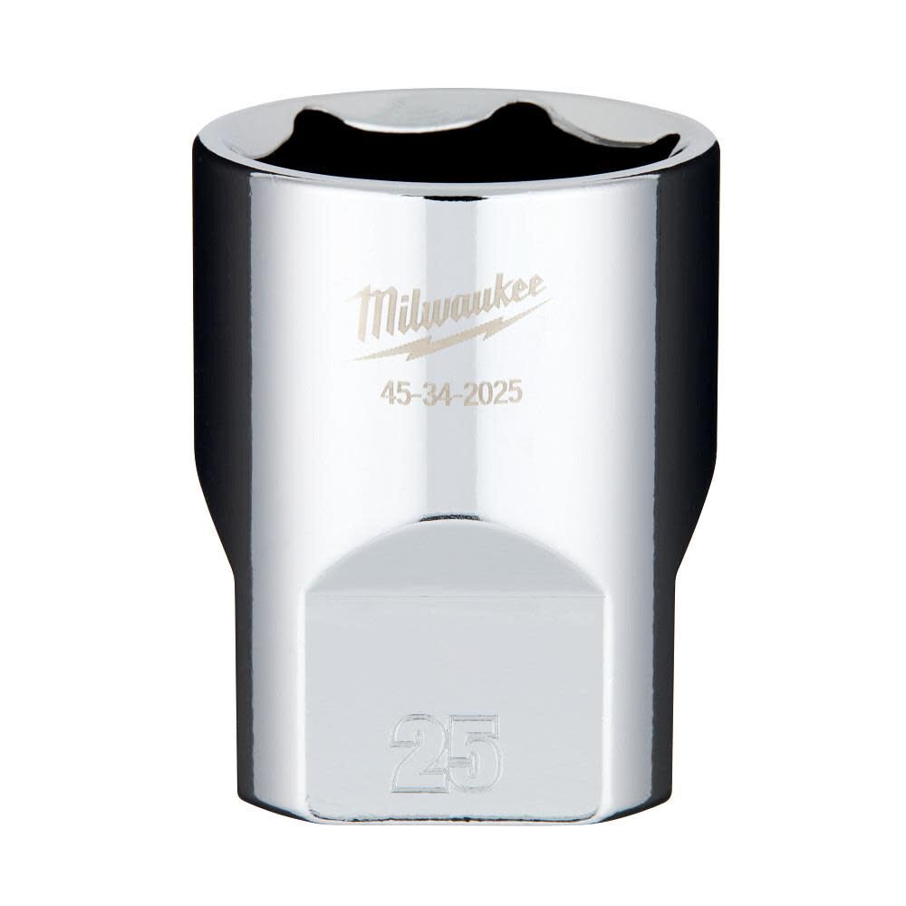 Milwaukee 1/2in Drive 25mm Socket