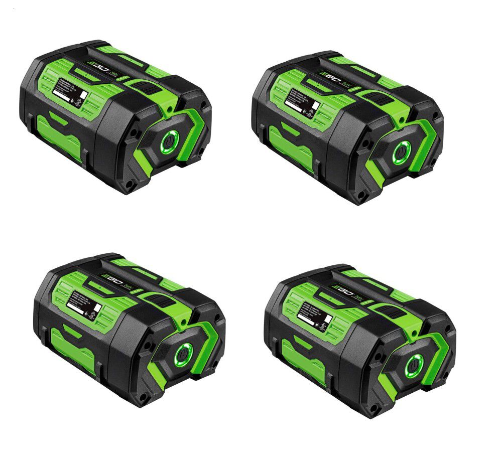 EGO POWER+ 56V 7.5Ah Lithium Ion Power Tool Battery Pack with Fuel Indicator (4 Pack)