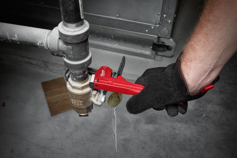Milwaukee 8 in. Steel Pipe Wrench