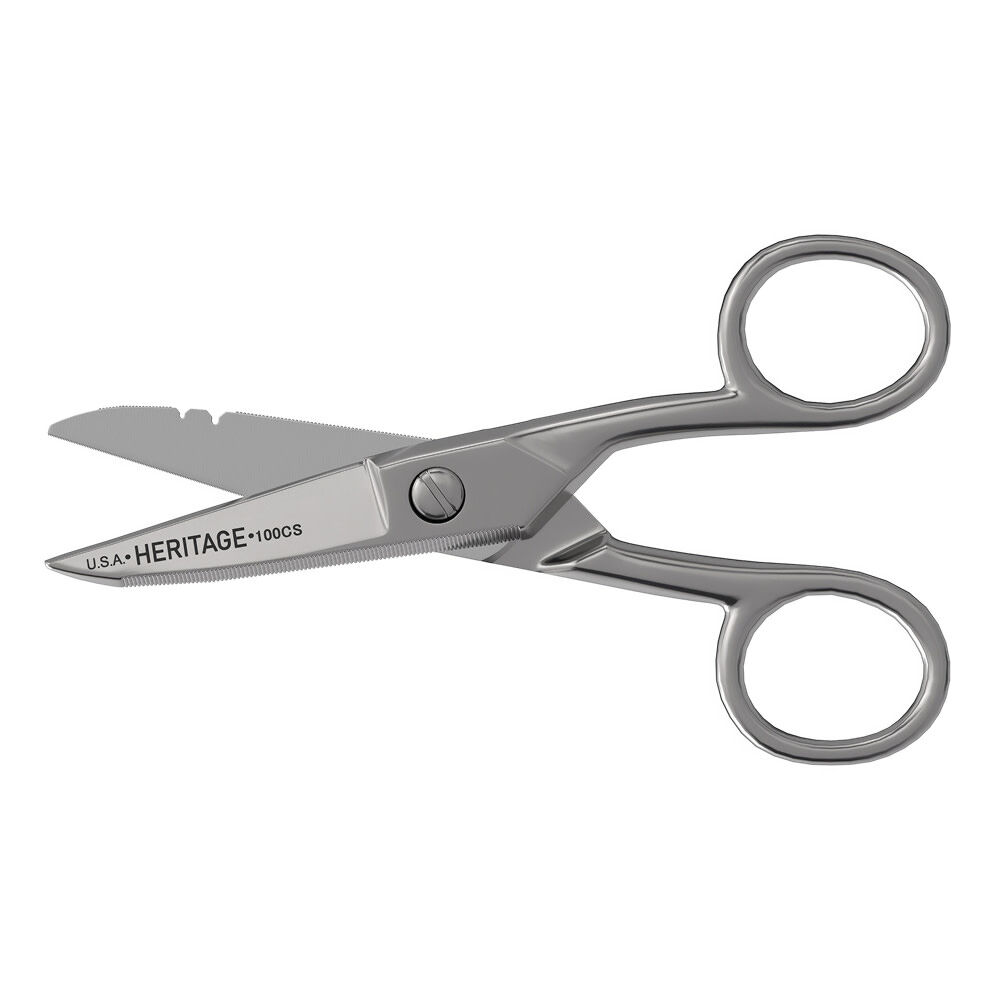 Klein Tools Electrician Scissors Serrated