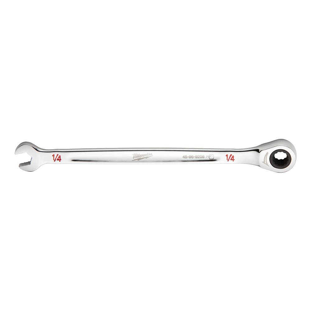 Milwaukee 1/4 in. SAE Ratcheting Combination Wrench
