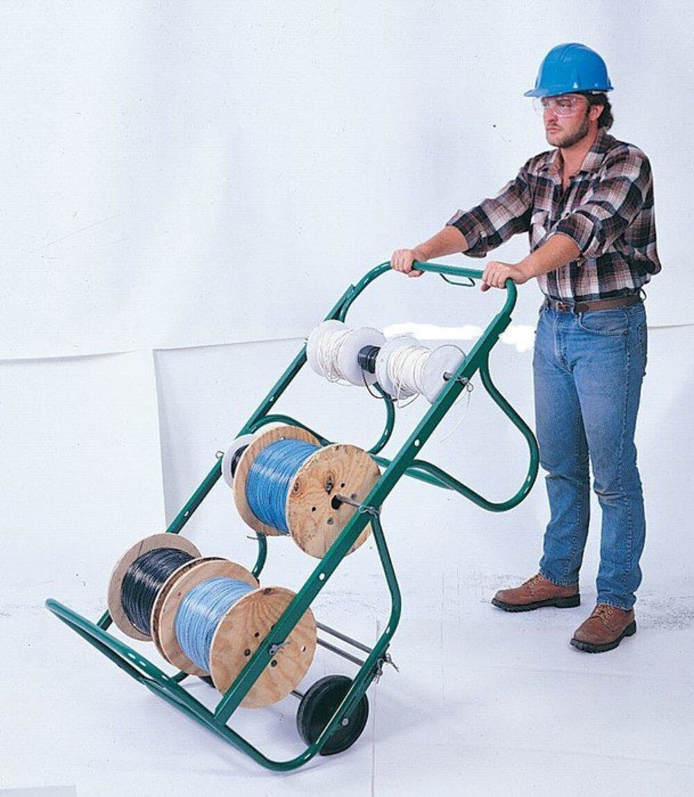 Greenlee Wire Reel Cart