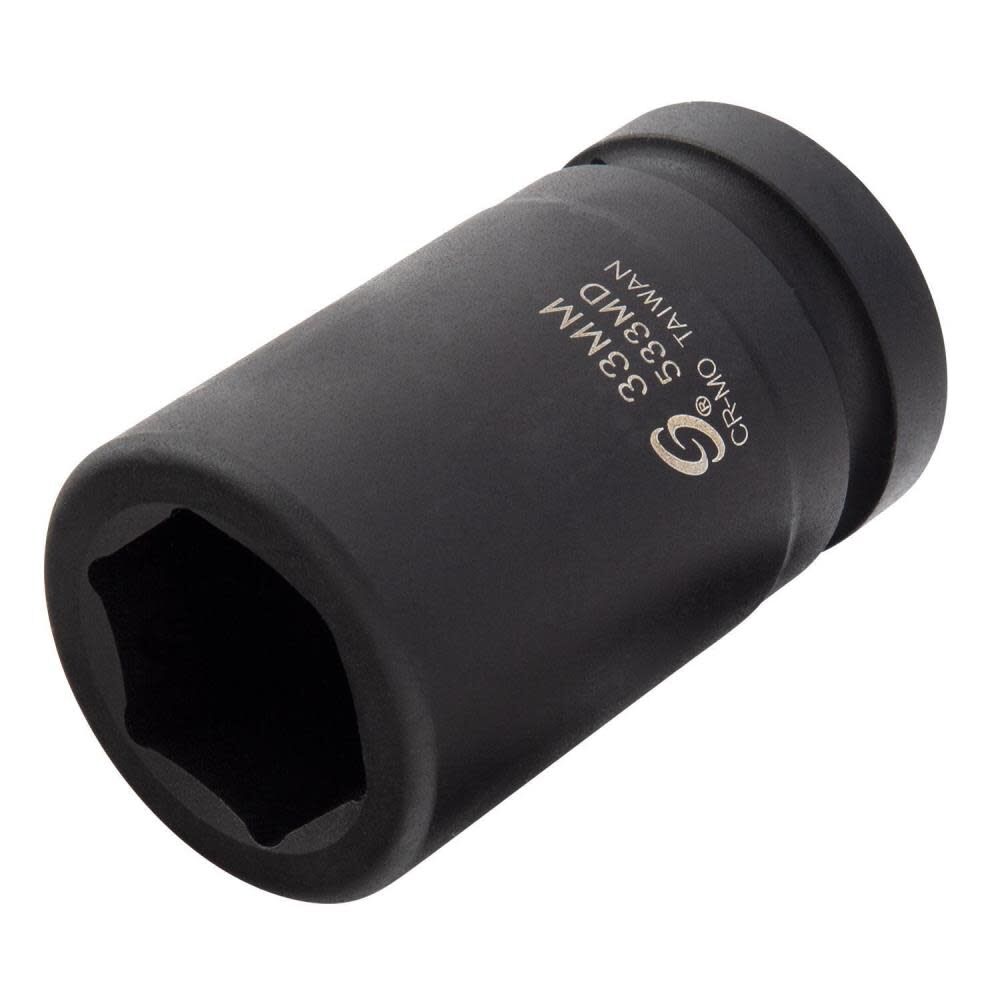 Sunex 1 In. Drive 33 mm Deep Impact Socket
