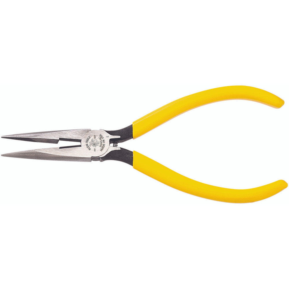 Klein Tools 6in Long Nose Pliers Cut w/Spring