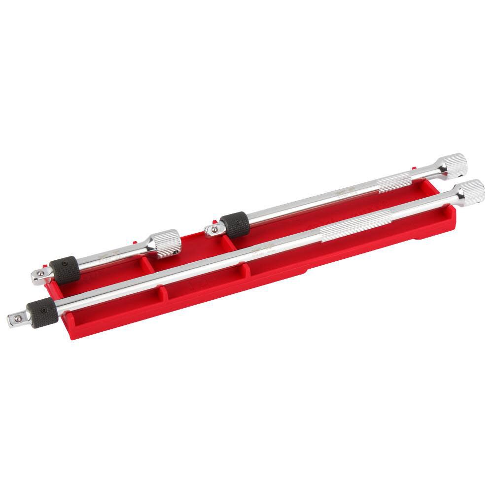 Milwaukee 1/4 Inch Drive Locking Extension Set, 3 Pieces