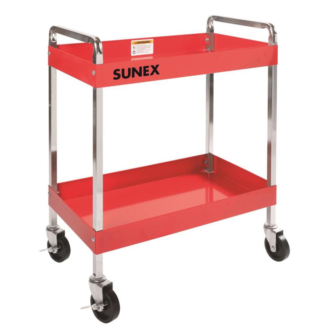 Sunex Multi-Purpose Service Cart Red