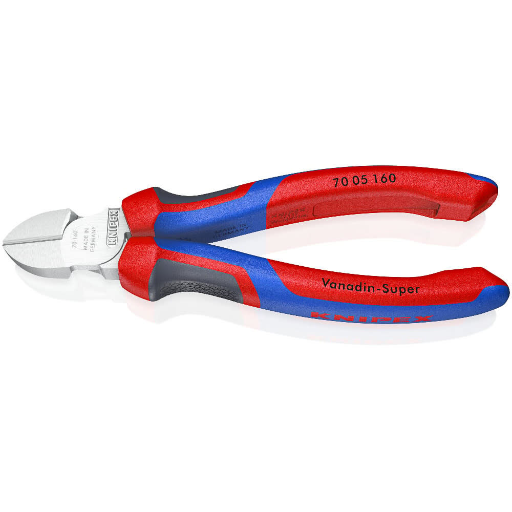 Knipex 6-1/4 Inch Vanadium Steel Diagonal Cutter with Comfort Handle