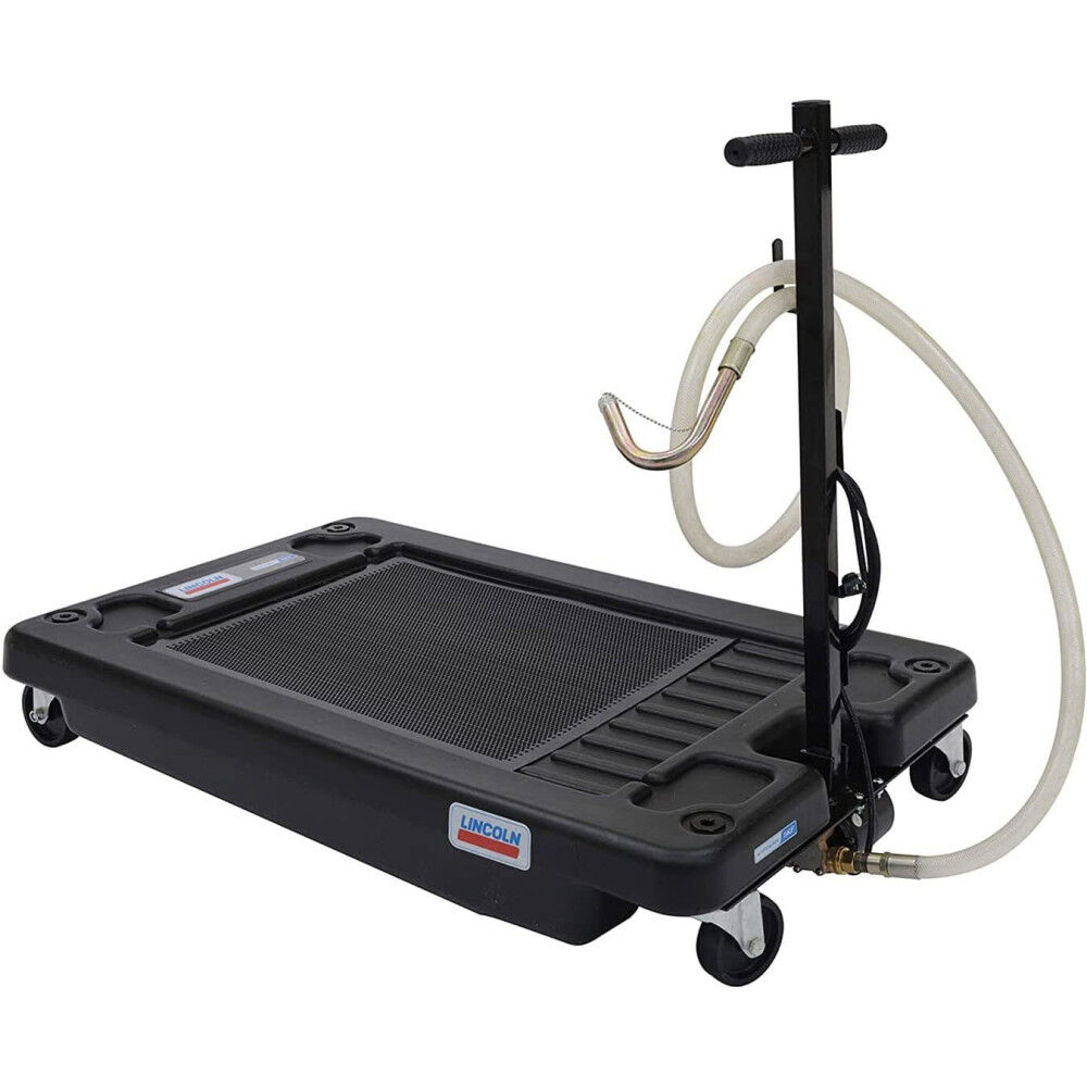 Lincoln Industrial 17 Gallon Oil Change Truck Drain with 120V Electric Pump