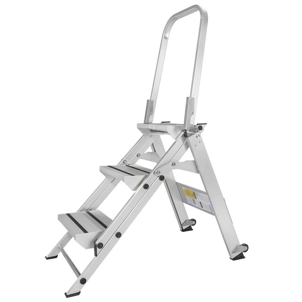 Xtend and Climb 3-5/8-FT Aluminum 375-Lb Type IAA Step Ladder
