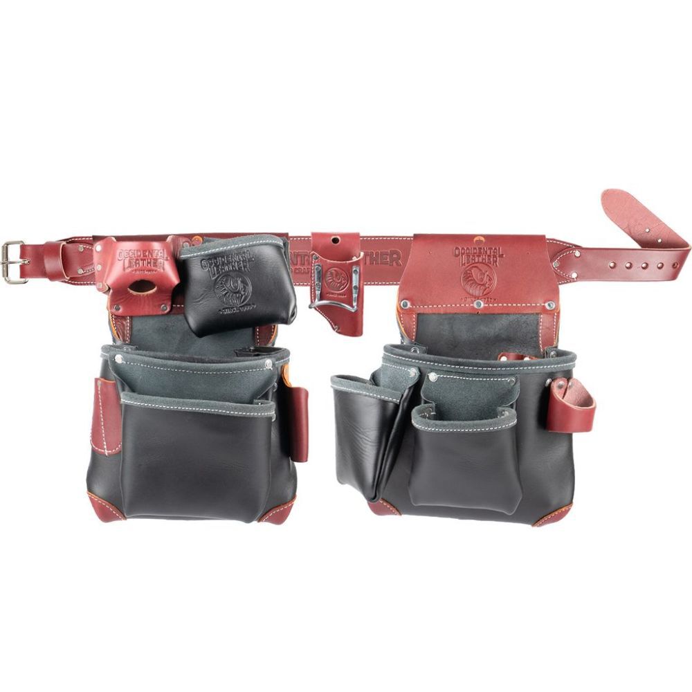 Occidental Leather Building Framer Set Black, Large