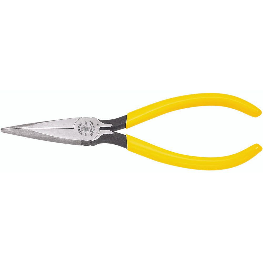 Klein Tools 6in Stnrd Long Nose Pliers with Spring