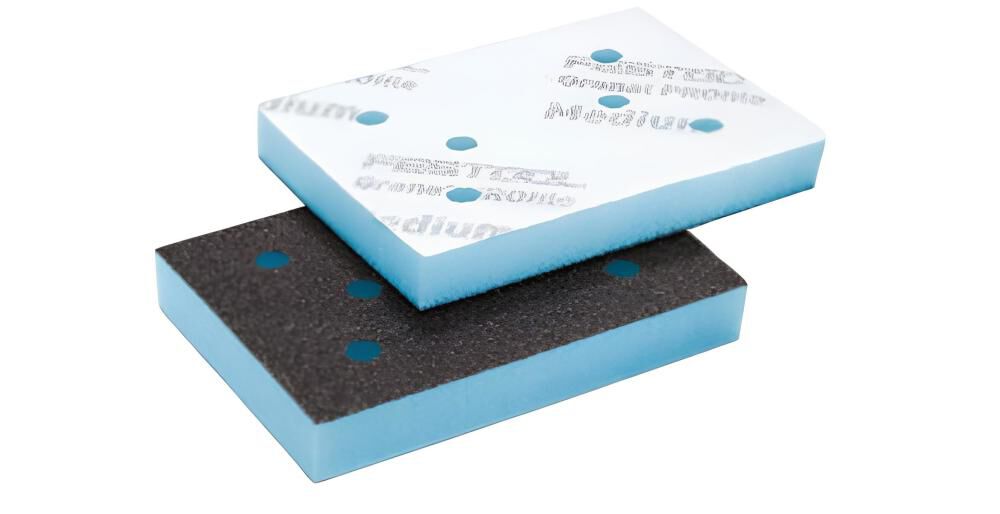 Festool 3 x 4 In. 120-180 Medium Grit Granat Profile Abrasive Sheet, 10 Pieces