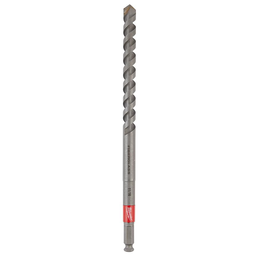 Milwaukee Shockwave Impact Duty Lineman Fiberglass Drill Bit 11/16inch x 12inch