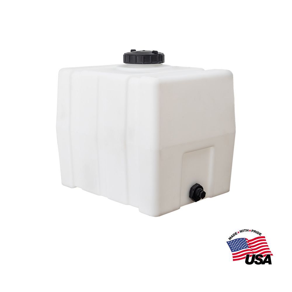 Buyers Products Company 30 Gallon Square Storage Tank – 24 Inch x 19 Inch x 22 Inch