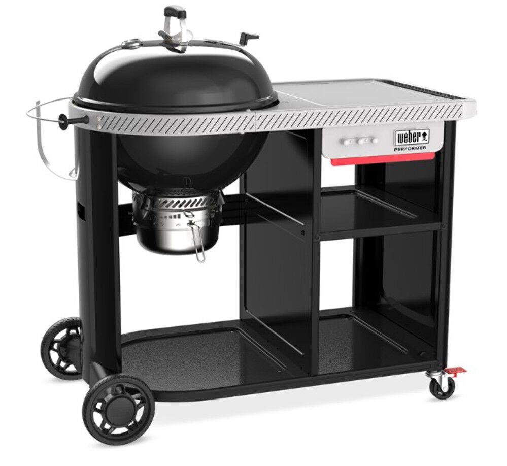 Weber 22 Inch Performer Premium Charcoal Grill Black