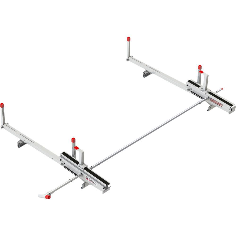Weather Guard EZGLIDE2 Fixed Drop-Down Ladder Rack Compact