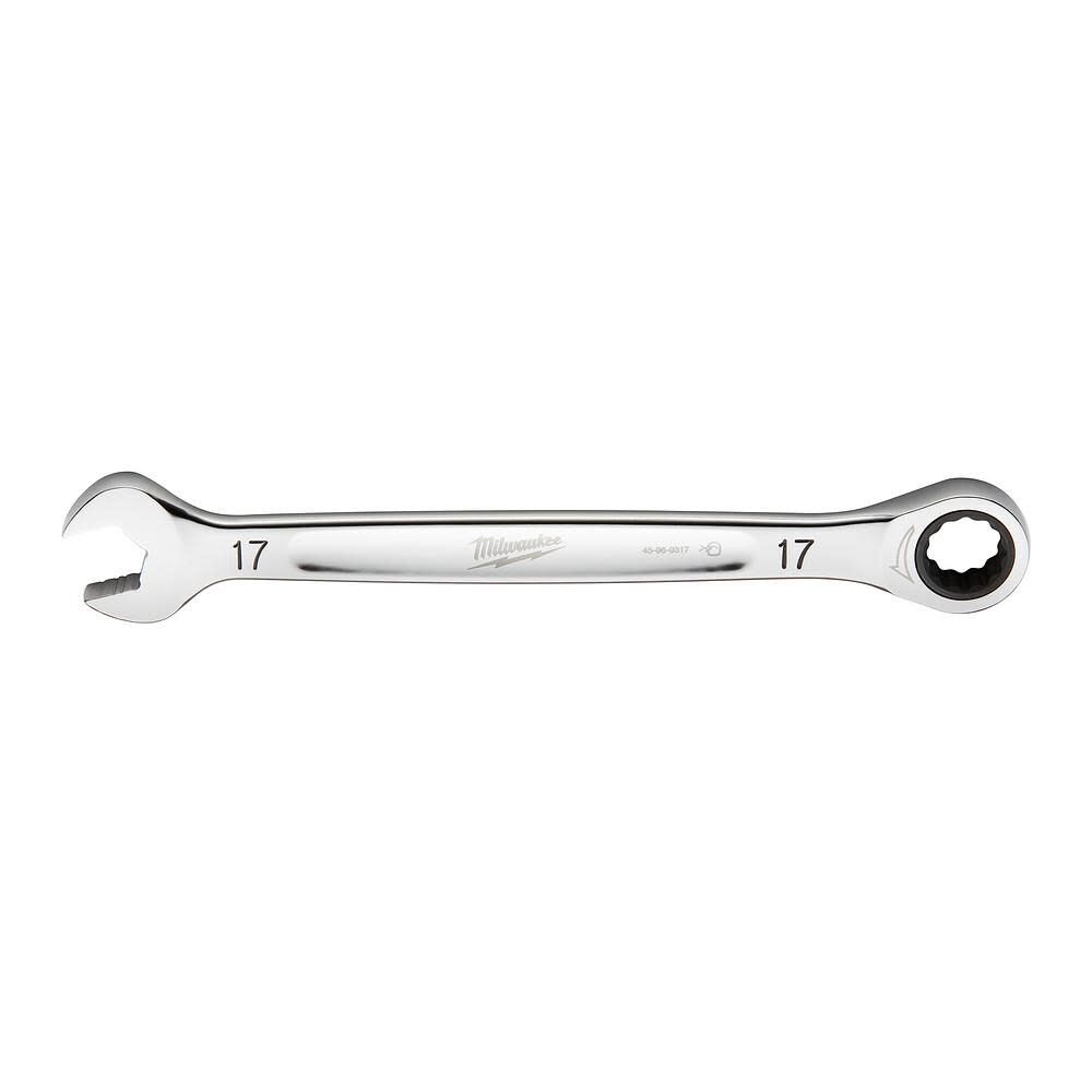 Milwaukee Ratcheting Combination Wrench 17mm Metric