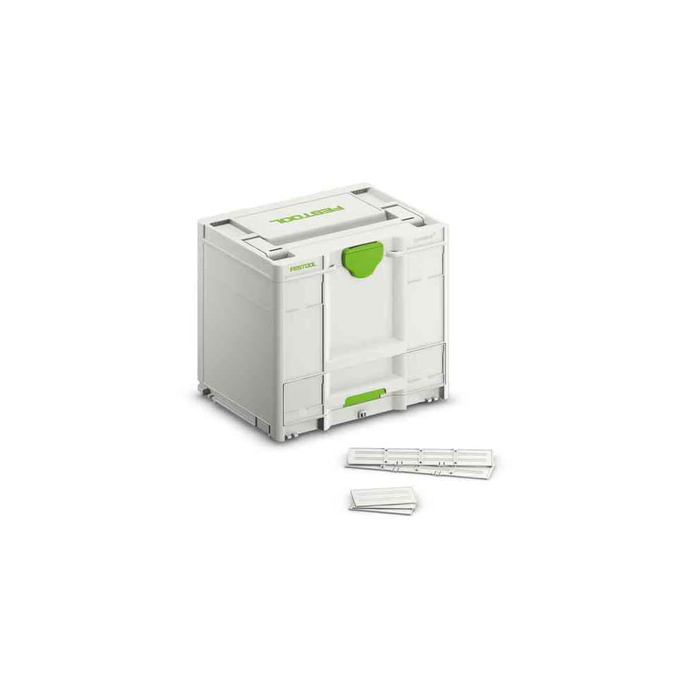 Festool SYS3-COMBI M 337 20 kg 396 mm x 296 mm x 330 mm Height Systainer