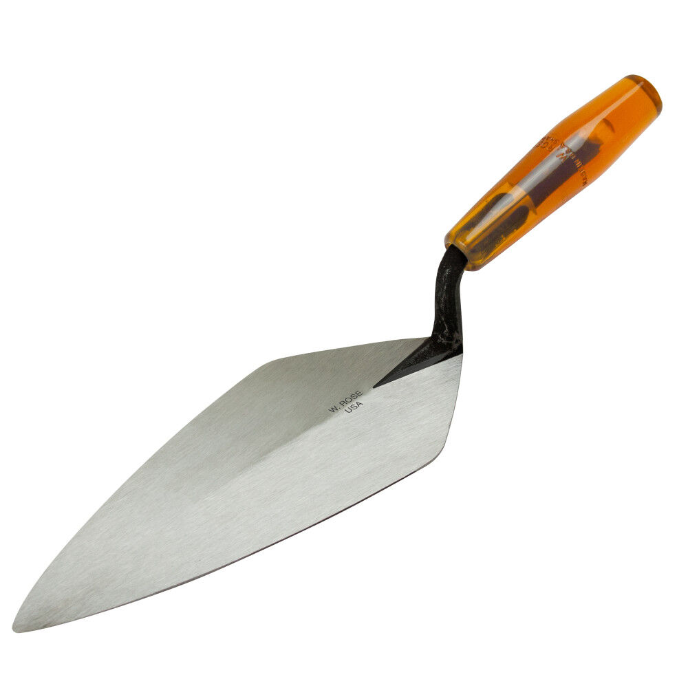 Kraft Tool Co 11 Inch Narrow London Brick Trowel with Plastic Handle
