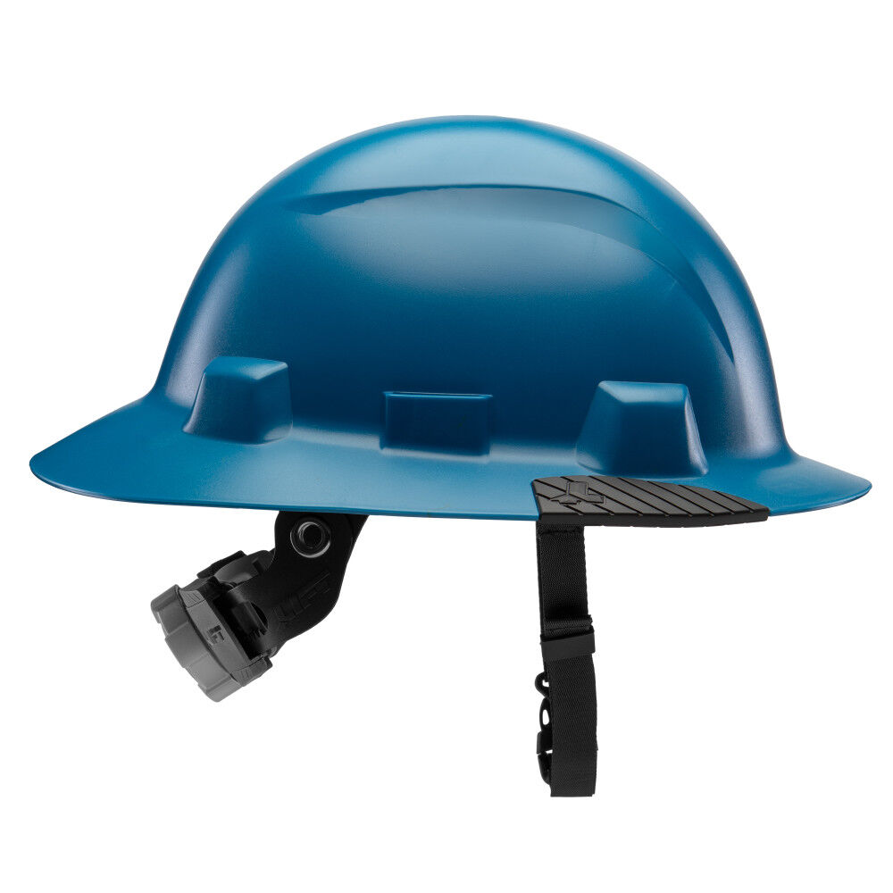 Lift Safety IDAX Full Brim – Non-Vented Hard Hat, Blue