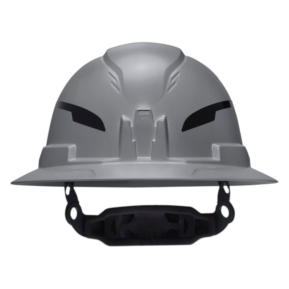 Klein Tools Class E Type-2 Hard Hat Non-Vented Full Brim with Strap Gray