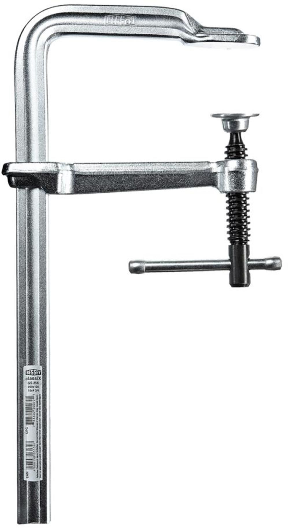 Bessey ClassiX Light Duty Clamp 10 Inch Capacity 4-3/4 Inch Throat Depth