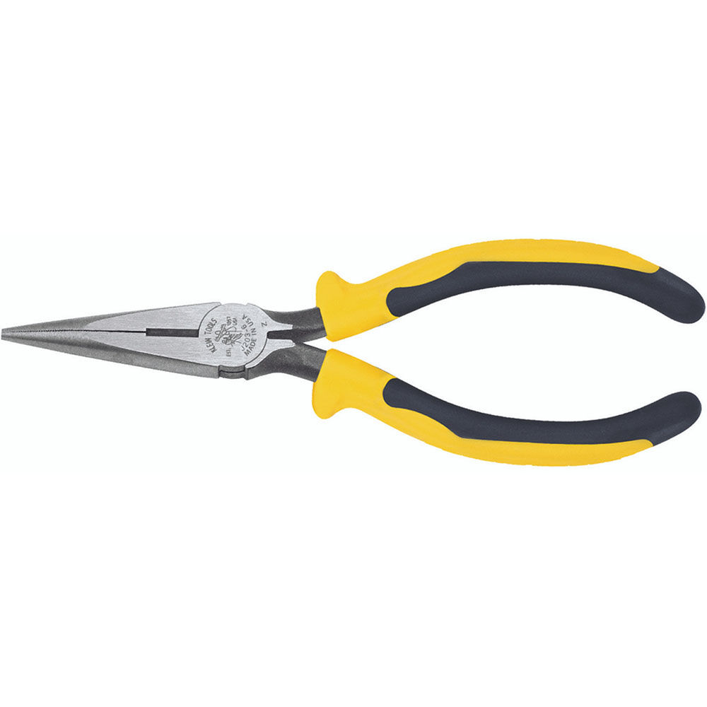 Klein Tools 6-3/4 In. Journeyman Side Cutting Long Nose Pliers