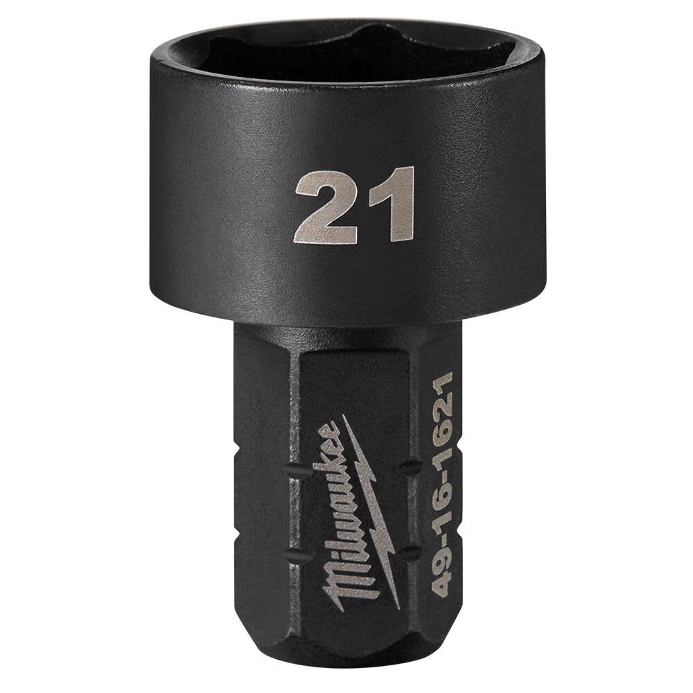 Milwaukee INSIDER Box Ratchet Socket 6 Point 21mm