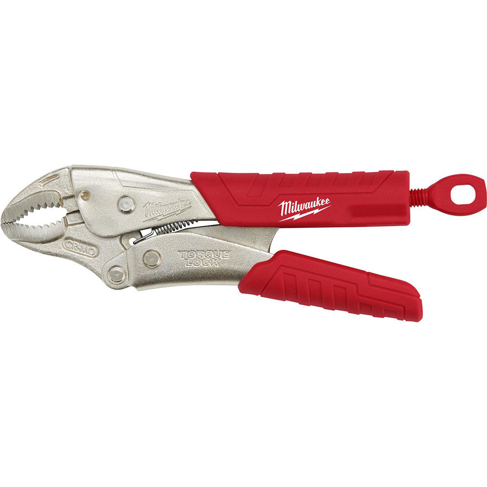 Milwaukee 7 in. TORQUE LOCK Curved Jaw Locking Pliers With Grip