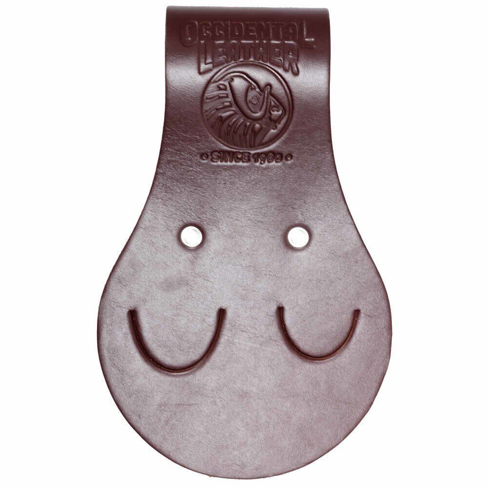 Occidental Leather Oxyred 13-15 Oz Bridle Leather Dual Spud Wrench Holder