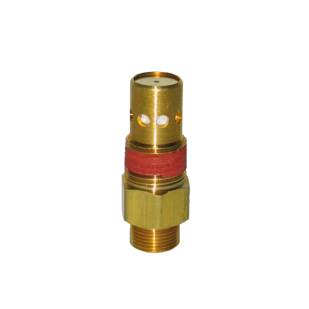 Powermate 1/2in NPT x 1/2in Tube with 1/8in Bleeder Check Valve