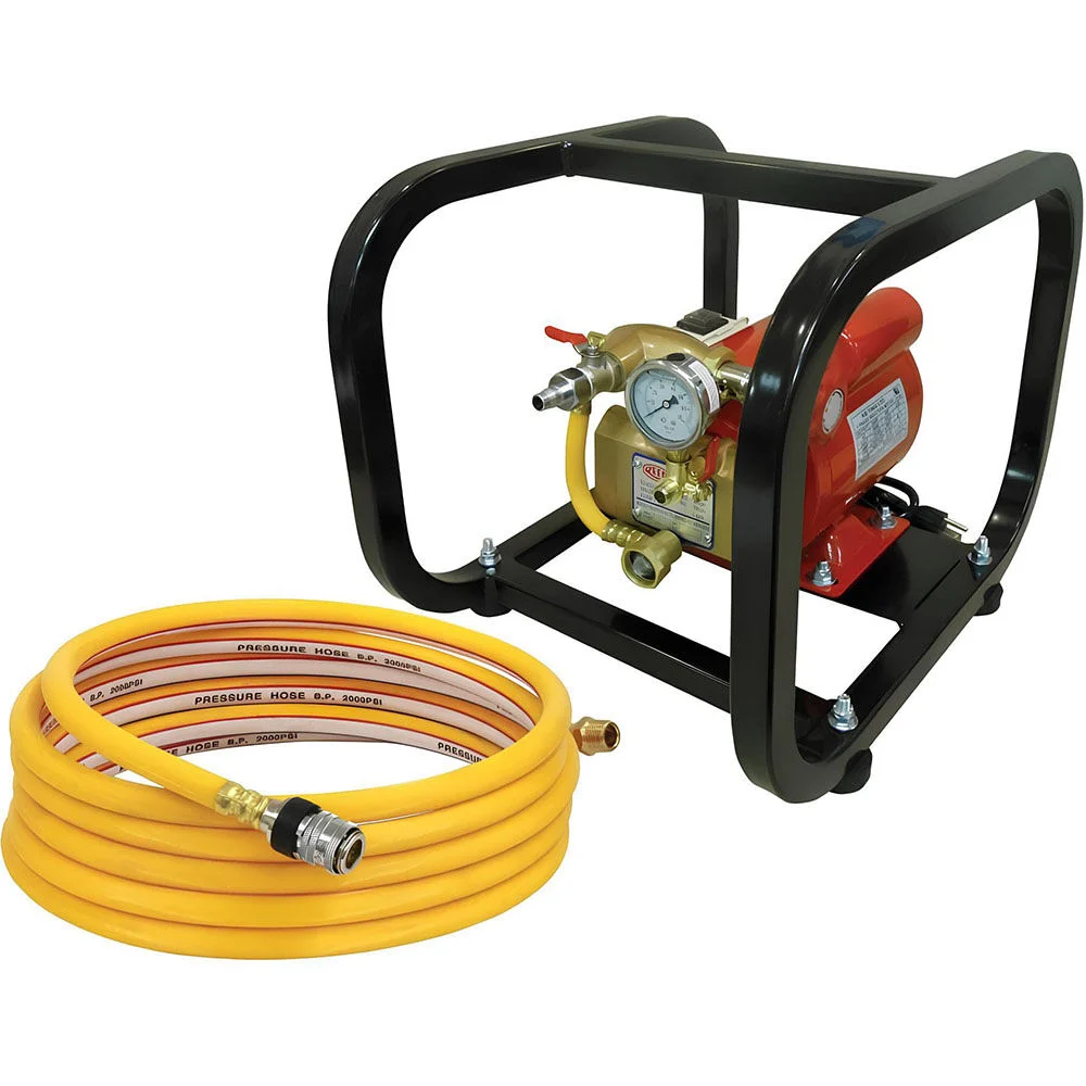 Reed Mfg Hydrostatic Test Pump, Electric with Cage 500 psi EHTP500C (08175)