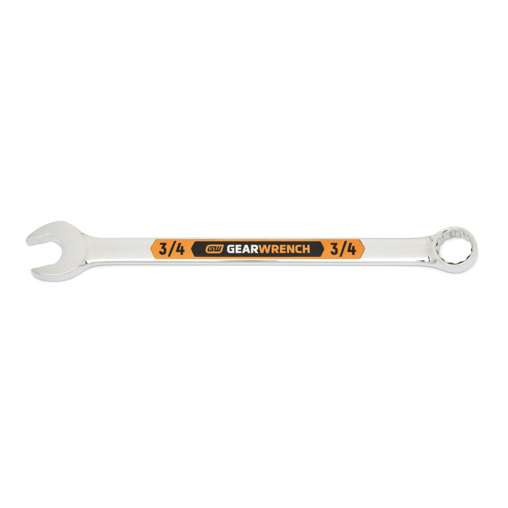 GEARWRENCH 3/4 Inch 12 Point Hi-Viz Long Pattern Combination Wrench