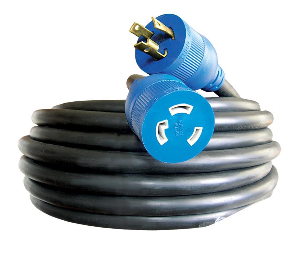 Voltec Extension Cord 250 Volt 50 Ft. 10/3 SJEOW Twist Lock L6-30