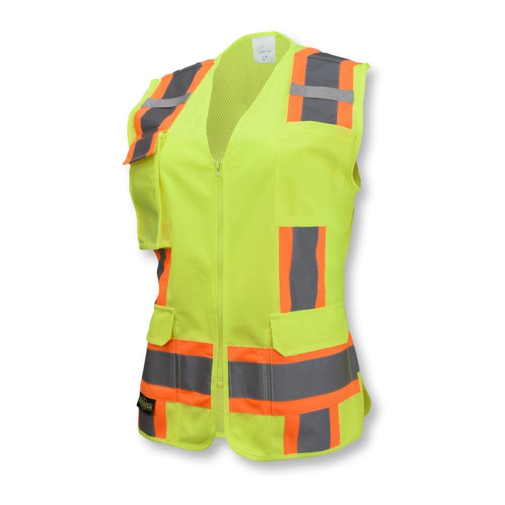Radians SV6W Two Tone Surveyor Type R Class 2 Womens Safety Vest Hi-Vis Small