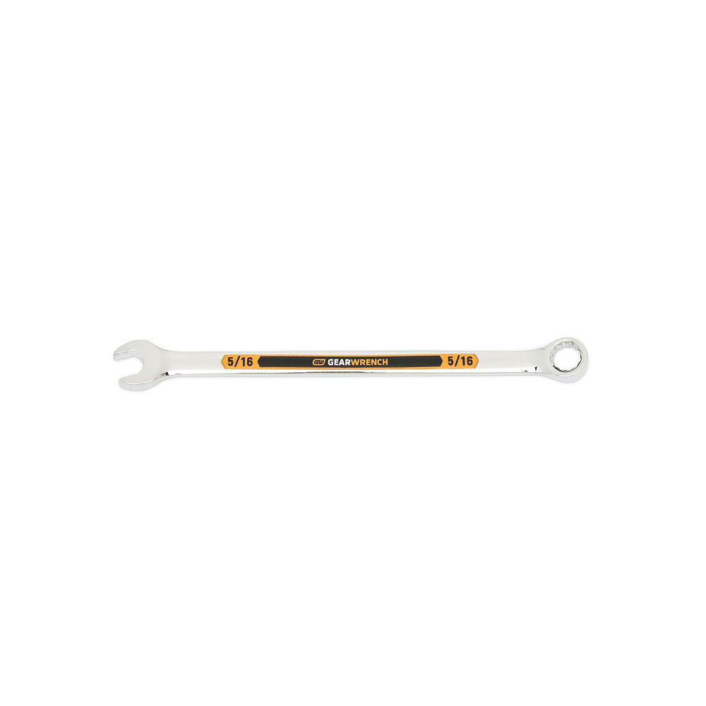 GEARWRENCH 5/16 Inch 12 Point Hi-Viz Long Pattern Combination Wrench