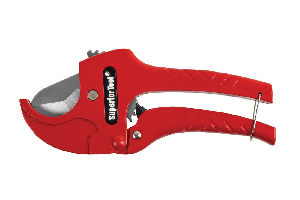 Superior Tool 1 Inch Ratcheting PVC Cutter