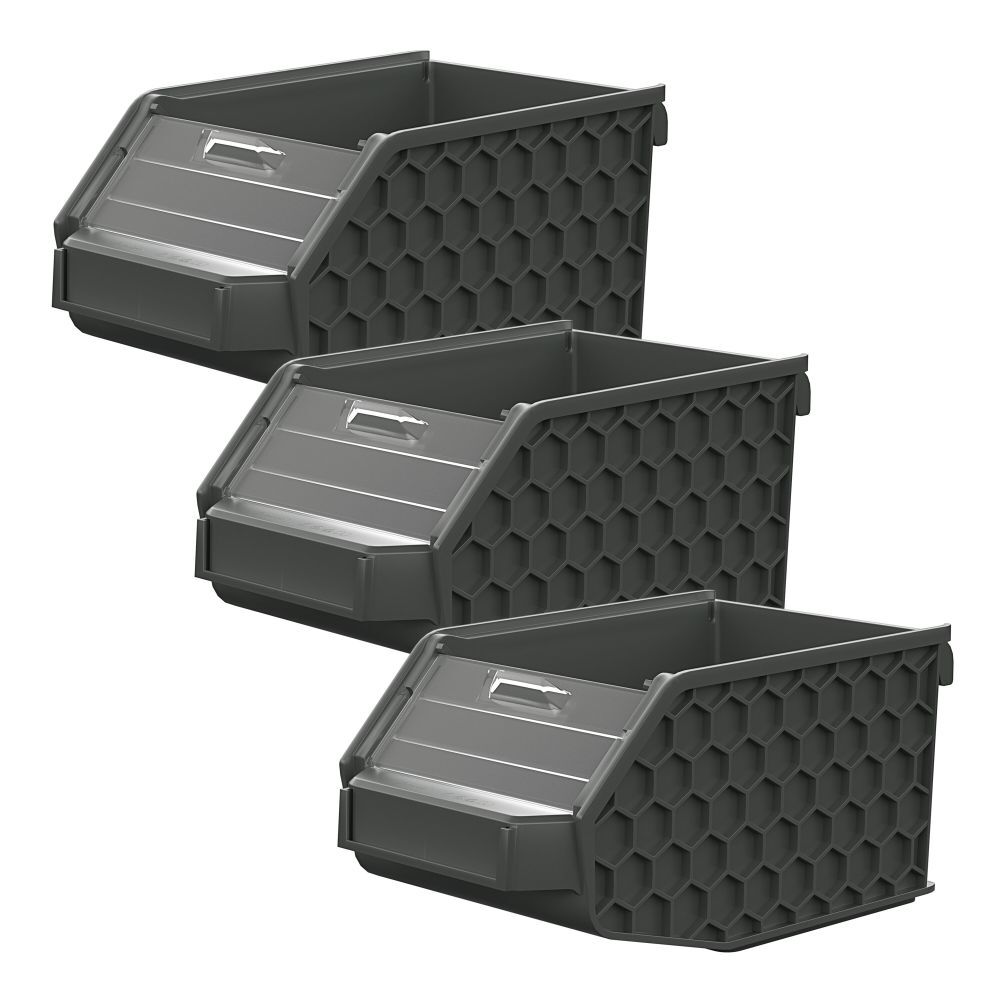 Klein Tools MODbox Wall System, Small Bin, 3 Pieces