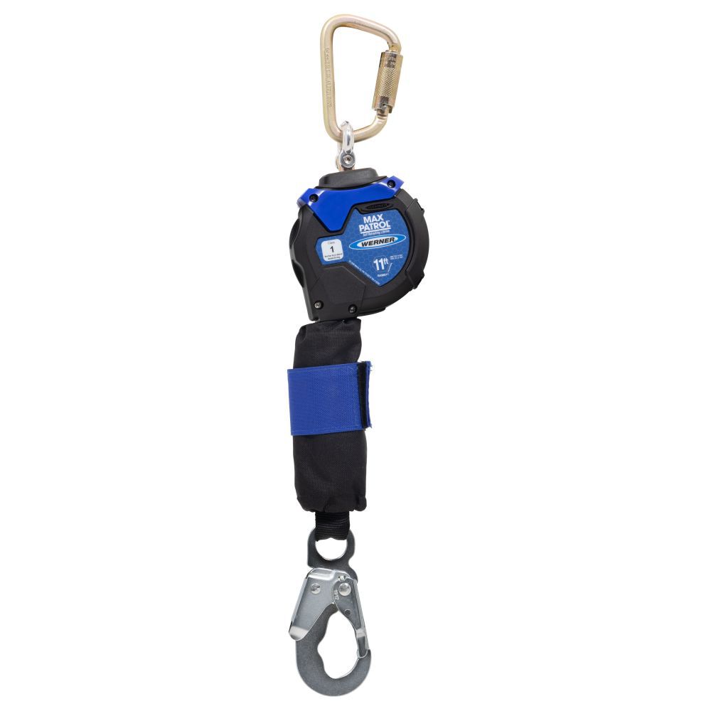 Werner 11 Ft Max Patrol Self-Retracting Lifeline