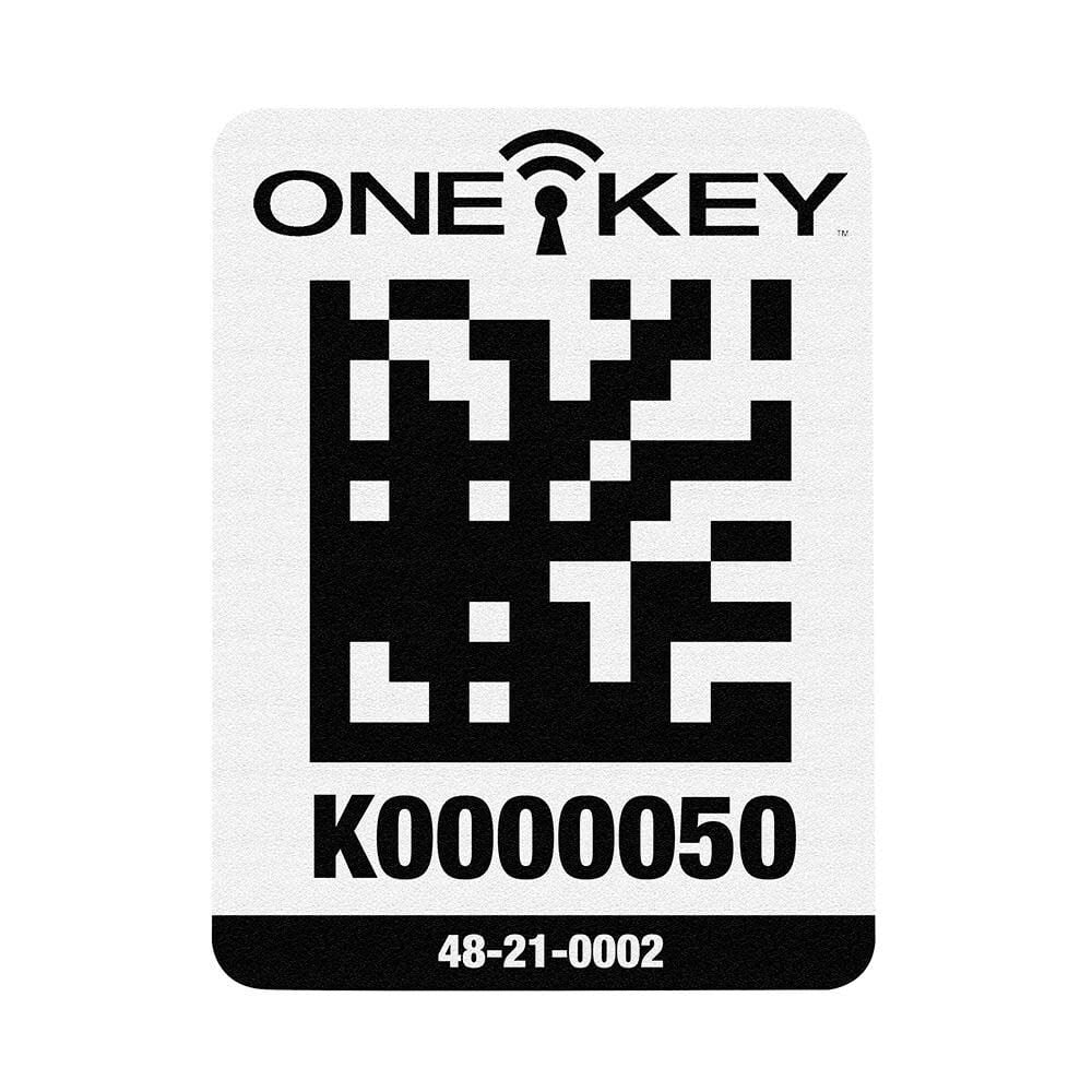 Milwaukee ONE-KEY Asset ID Tag Large for Plastic Surface (100pc)