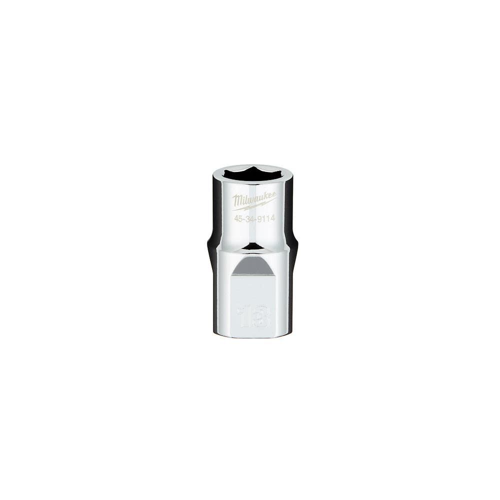 Milwaukee 1/2 in. Drive 13MM Metric 6-Point Socket with FOUR FLAT Sides