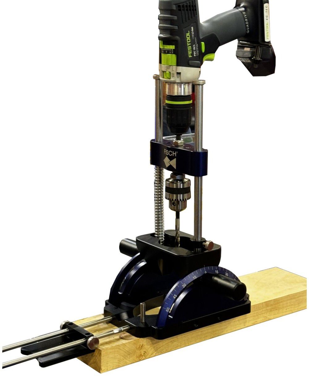 Fisch Heavy Duty Tilting Drill Guide