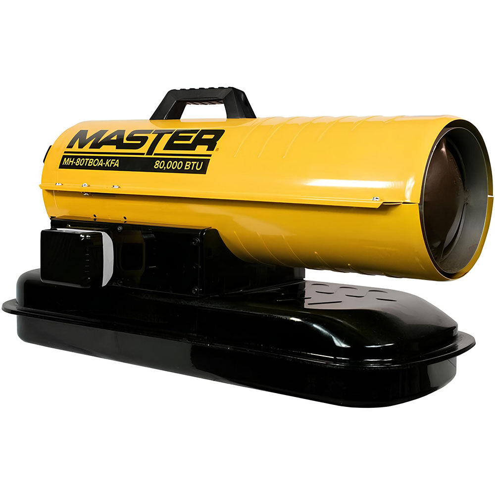 Master Forced Air Heater Kerosene/Diesel with Thermostat 80000 BTU