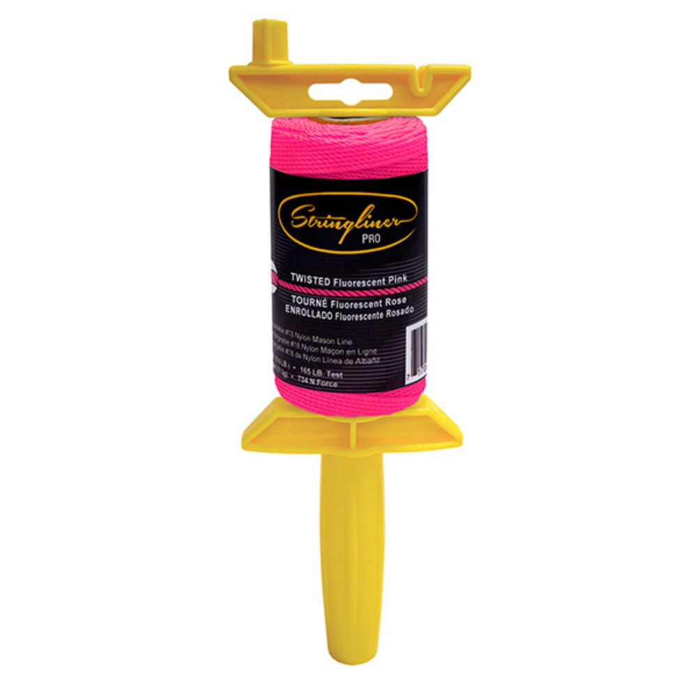 Stringliner Pro Twisted Fluorescent Pink 270 ft