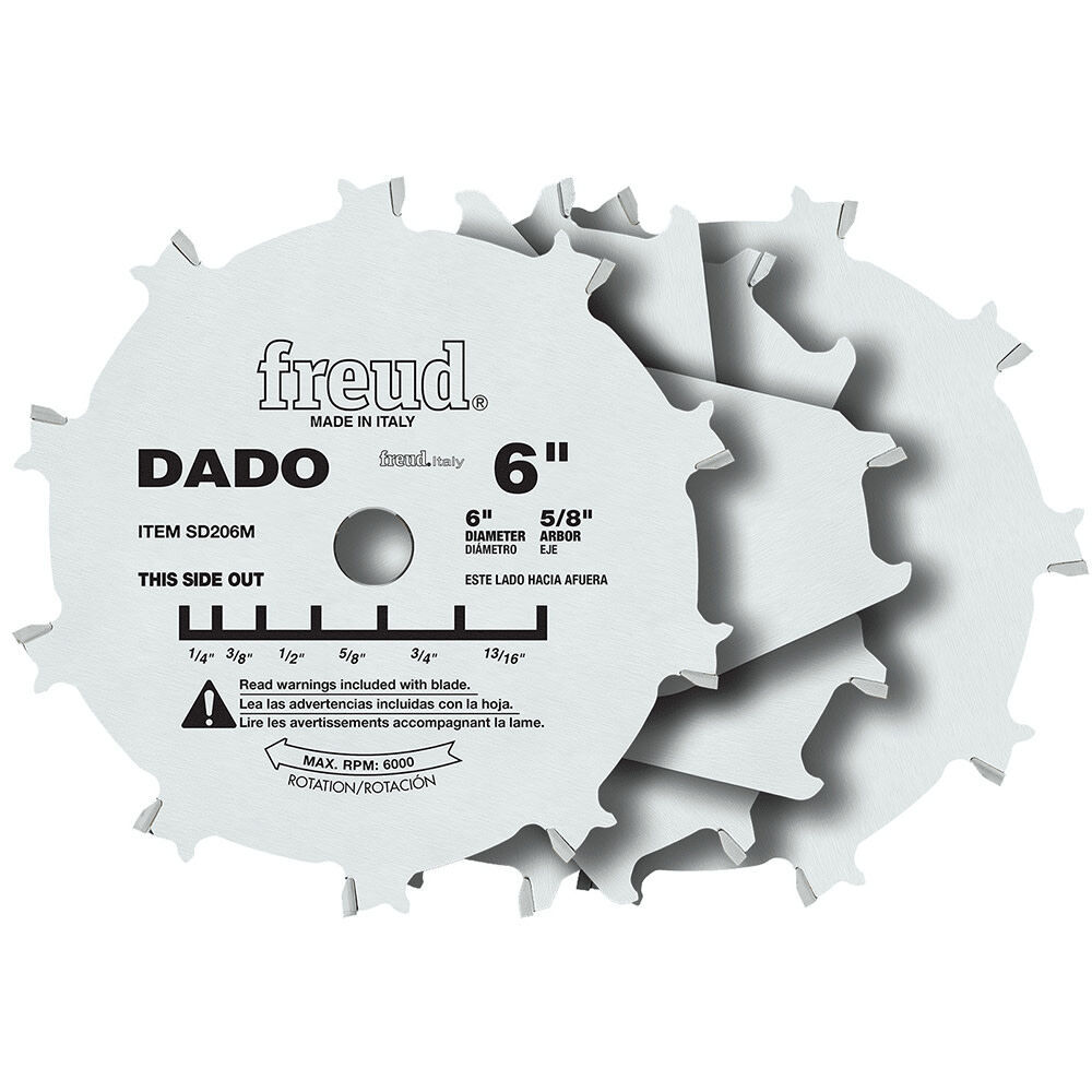 Freud 6 In. x 10T Pro Dado Set