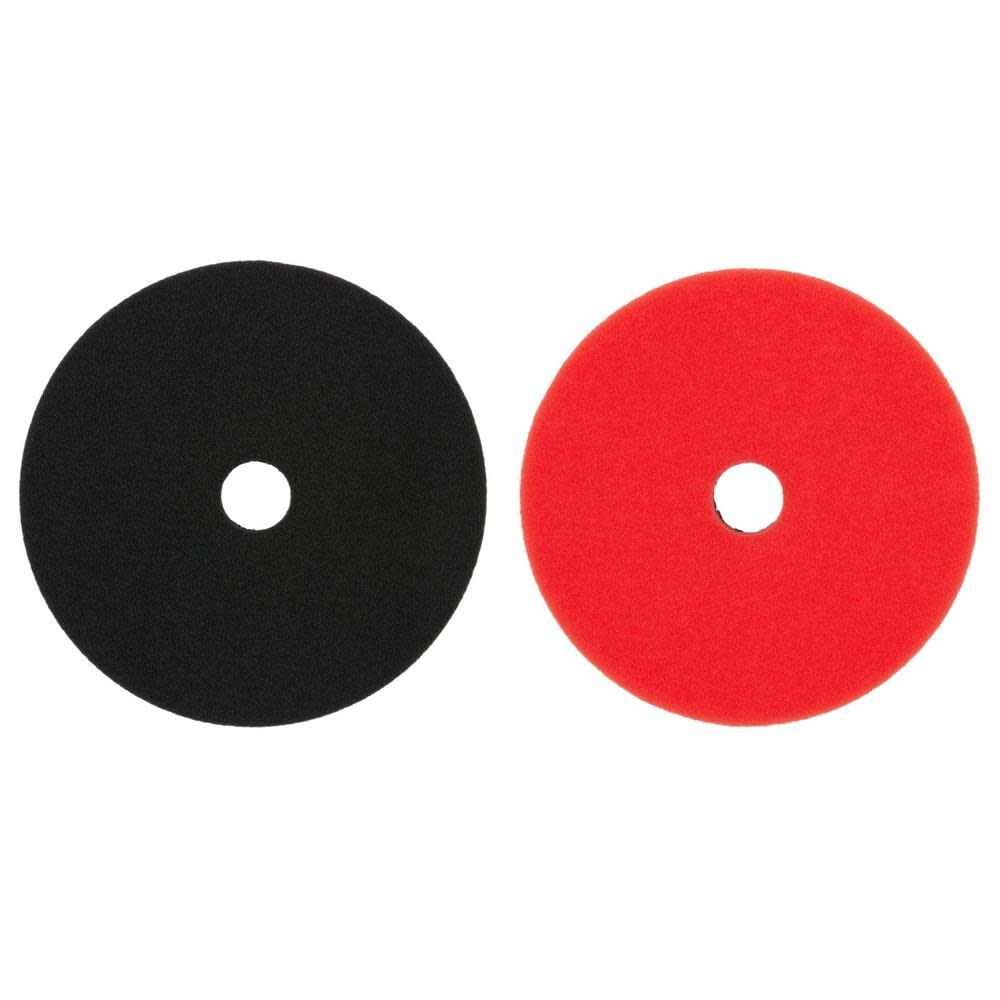 Milwaukee 5 Inch Foam Light Cutting / Polishing Pad, 2 Pack