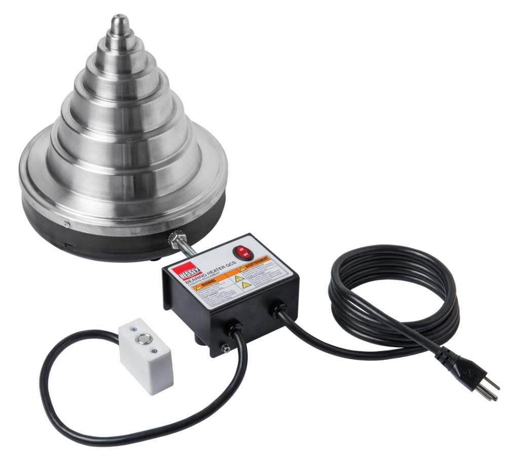 Bessey Control Box Certified 725 Watt Cone Style 3/8 Inch to 8-1/4 Inch ID Bearing Heater