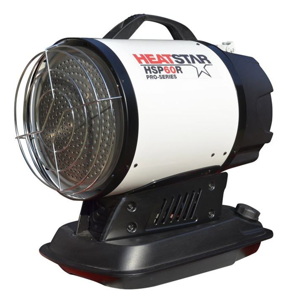 Heatstar 58000 BTU Heavy Duty Radiant Kerosene/Diesel/Fuel Oil/Jet Fuel Portable Heater PRO-SERIES