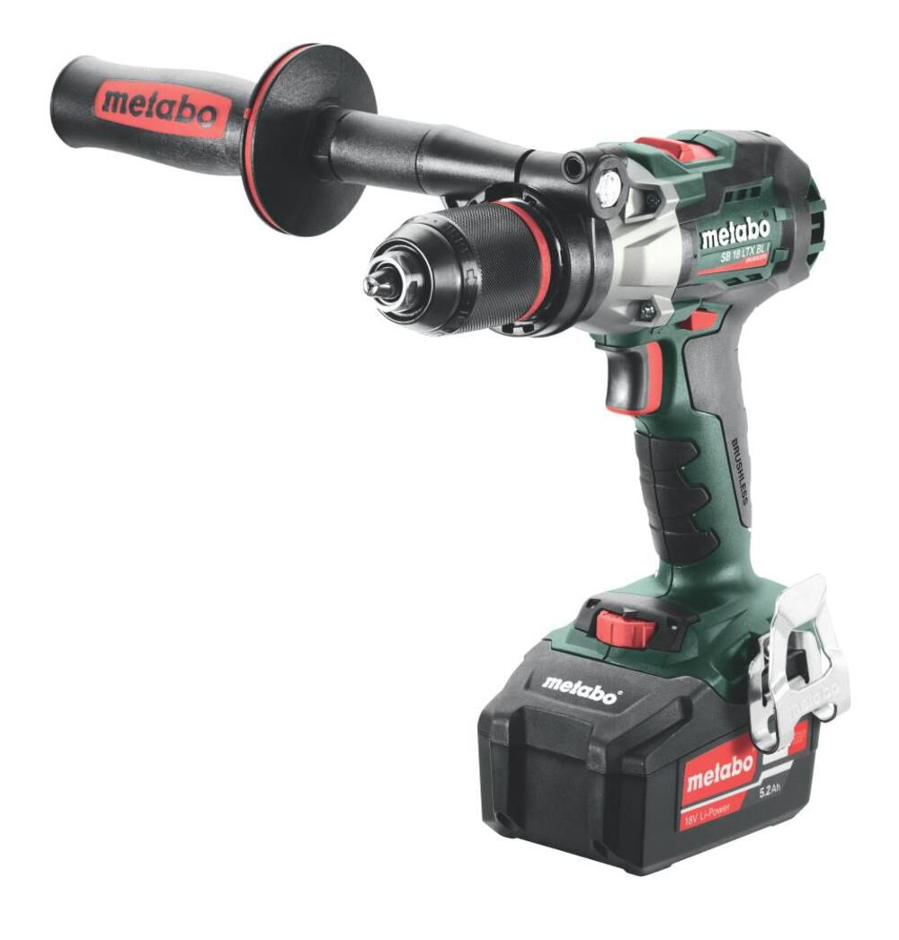 Metabo SB18LTXBL18V Cordless1/2in Hammer Drill Kit