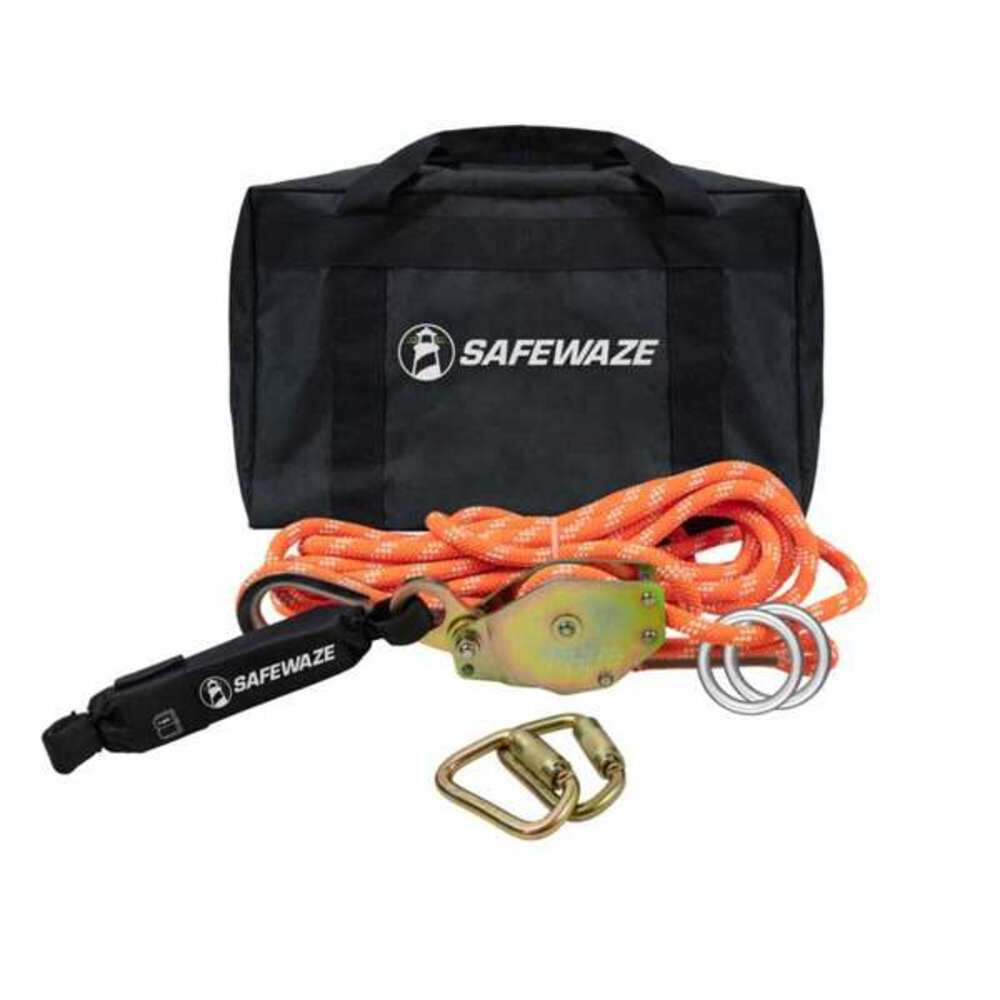 Safewaze 60 Ft. Kernmantle Rope HLL: No Anchor
